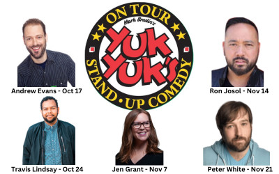 Yuk Yuks, October 17-November 21, 2024 