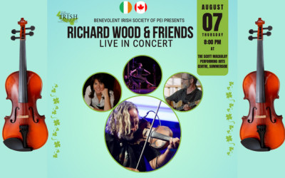 Richard Wood and Friends: Live In Concert, August 7, 2025 Scott MacAulay Performing Arts Centre, Summerside, PE