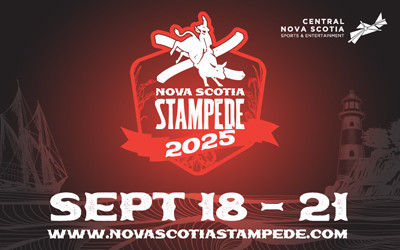 The Nova Scotia Stampede, September 18-21, 2025 Nova Scotia Provincial Exhibition Complex, Bible Hill, NS