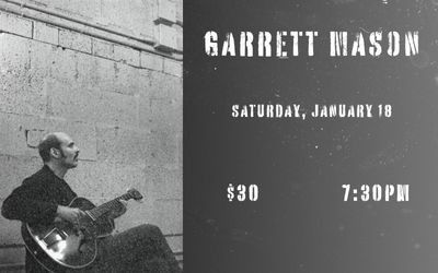 Garrett Mason, January 18 2025 The Astor Theatre, Liverpool, NS