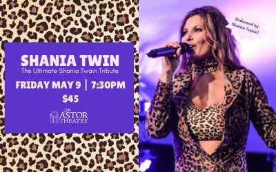 Shania Twin, May 9, 2025 The Astor Theatre, Liverpool, NS