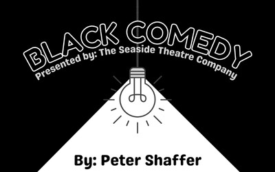 Black Comedy By Peter Shaffer presented by Seaside Theatre Company , May 1-4, 2025 Scott MacAulay Performing Arts Centre, Summerside, PE