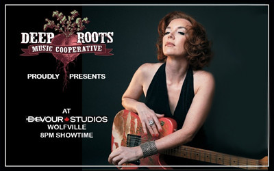 Sue Foley, Deep Roots Music Cooperative, May 17, 2025 Devour! Studios, Wolfville, NS