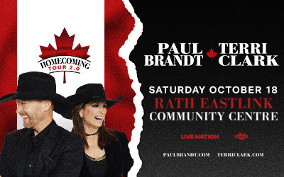 Terri Clark & Paul Brandt, Homecoming Tour 2.0, October 18, 2025 RECC Arena, Truro, NS