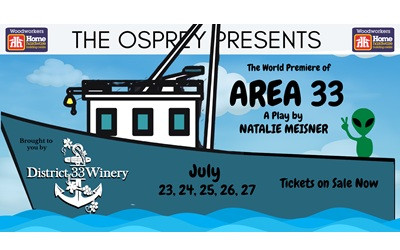 AREA 33 by Natalie Meisner, July 23-27 2025 Osprey Arts Centre, Shelburne, NS