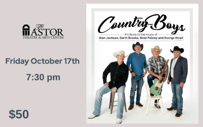 Country Boys, October 17, 2025 The Astor Theatre, Liverpool, NS