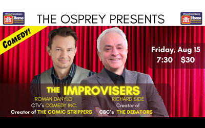 THE IMPROVISERS, August 14, 2025 Osprey Arts Centre, Shelburne, NS