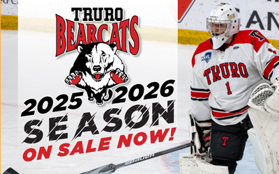 Truro Jr. A Bearcats, 2025/2026 Season Millbrook First Nation Arena, Truro, NS