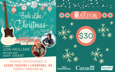 The Feels Like Christmas Tour 2025 featuring Jon Mullane and Amy Grant, December 5, 2025 