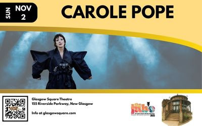 Carole Pope, November 2, 2025 Glasgow Square Theatre, New Glasgow, NS