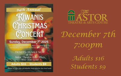 94th Anniversary Kiwanis Christmas Concert, December 7, 2025 