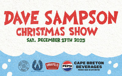 A Very Dave Sampson Christmas, December 27, 2025 The Big Fiddle, Sydney, NS