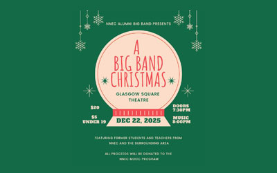 A Big Band Christmas with the NNEC Alumni Big Band,  December 22, 2025 