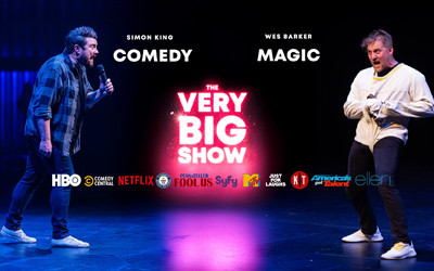 The Very Big Show: Magic + Comedy, March 1, 2026 Florence Simmons Performance Hall, Charlottetown, PE