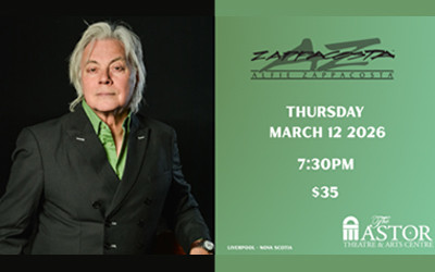 Alfie Zappacosta - The Acoustic Duo Experience, March 12, 2026 The Astor Theatre, Liverpool, NS