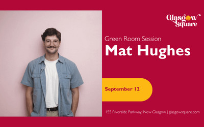 Green Room Session with Mat Hughes, September 12, 2026 Glasgow Square Theatre, New Glasgow, NS