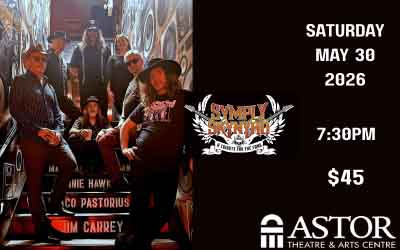 Symply Skynyrd, May 30, 2026 The Astor Theatre, Liverpool, NS
