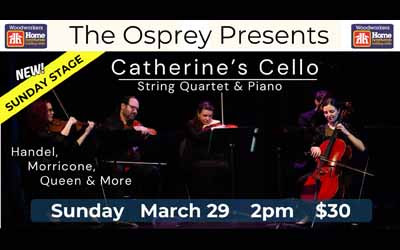 CATHERINE'S CELLO - String Quartet & Piano, March 29, 2026 