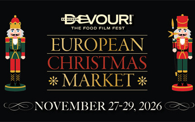 Devour! European-Style Christmas Market, November 27-29, 2026 Devour! Studios, Wolfville, NS