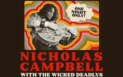 Nicholas Campbell, May 8, 2026 Bearly's House of Blues, Halifax, NS