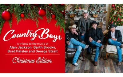 COUNTRY BOYS - Christmas Edition, December 13, 2026 McCain Community Theatre, Woodstock, NB
