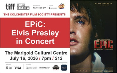 EPiC: Elvis Presley in Concert, July 16, 2026 Marigold Cultural Centre, Truro, NS