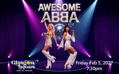 AWESOME ABBA - Celebrating the music of ABBA, February 5, 2027 Glasgow Square Theatre, New Glasgow, NS