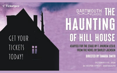 Dartmouth Players presents: The Haunting of Hill House, October 1-17, 2026 Stairs Memorial United Church - Lower Hall, Dartmouth, NS