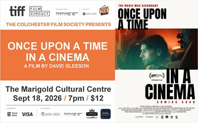 TIFF Film Circuit: Once Upon a Time in a Cinema, September 18, 2026 Marigold Cultural Centre, Truro, NS