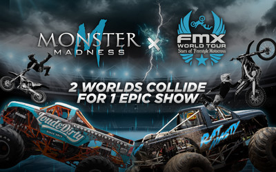 Monster Madness & FMX World Tour, June 19, 2027 Oyster Bed Speedway, Oyster Bed, PE