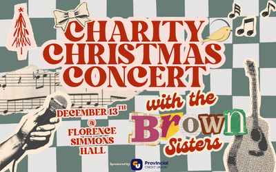 Brown Sisters Christmas Concert, December 13, 2026 Florence Simmons Performance Hall, Charlottetown, PE