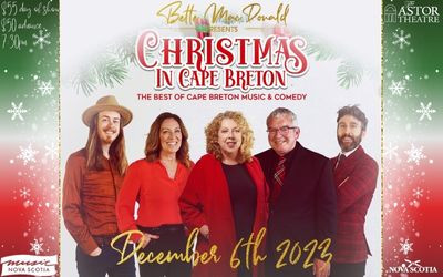 Bette MacDonald: Christmas in Cape Breton, December 6, 2023 The Astor Theatre, Liverpool, NS