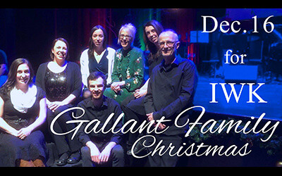 Gallant Family Christmas, December 16, 2023 Scott MacAulay Performing Arts Centre, Summerside, PE