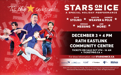 Stars on Ice, December 3, 2023 RECC Arena, Truro, NS