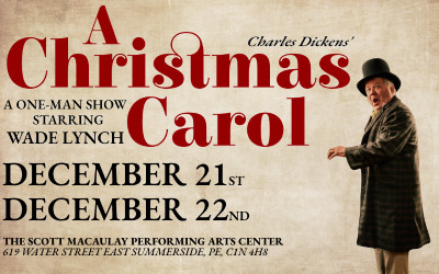 A Christmas Carol, The Island Theatre Festival, December 21 & 22, 2023 