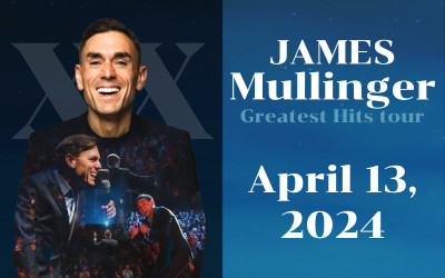 James Mullinger Greatest Hits Tour 2024, April 13, 2024 Scott MacAulay Performing Arts Centre, Summerside, PE