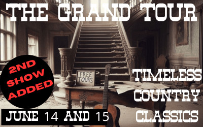 The Grand Tour: Timeless Country Classics, June 14 & 15, 2024 Scott MacAulay Performing Arts Centre, Summerside, PE