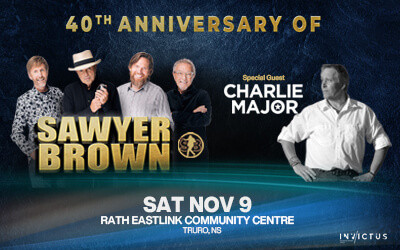 Sawyer Brown with special guest Charlie Major, November 9, 2024 RECC Arena, Truro, NS